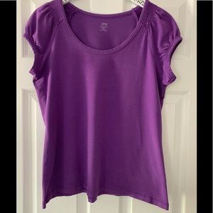 Apt 9 purple top